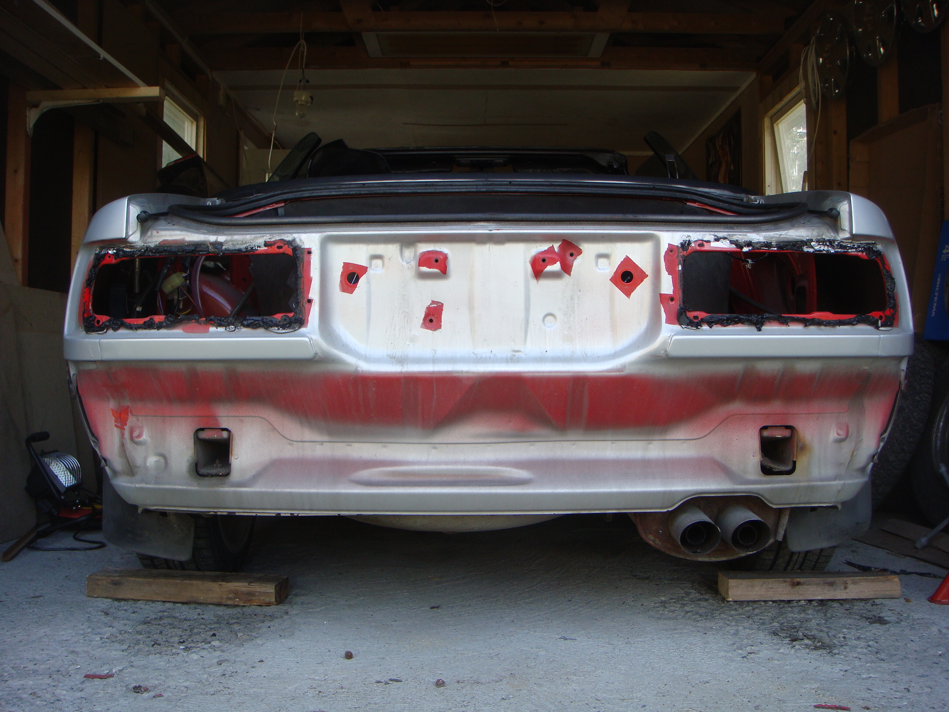 The old paintjob of the second Celica