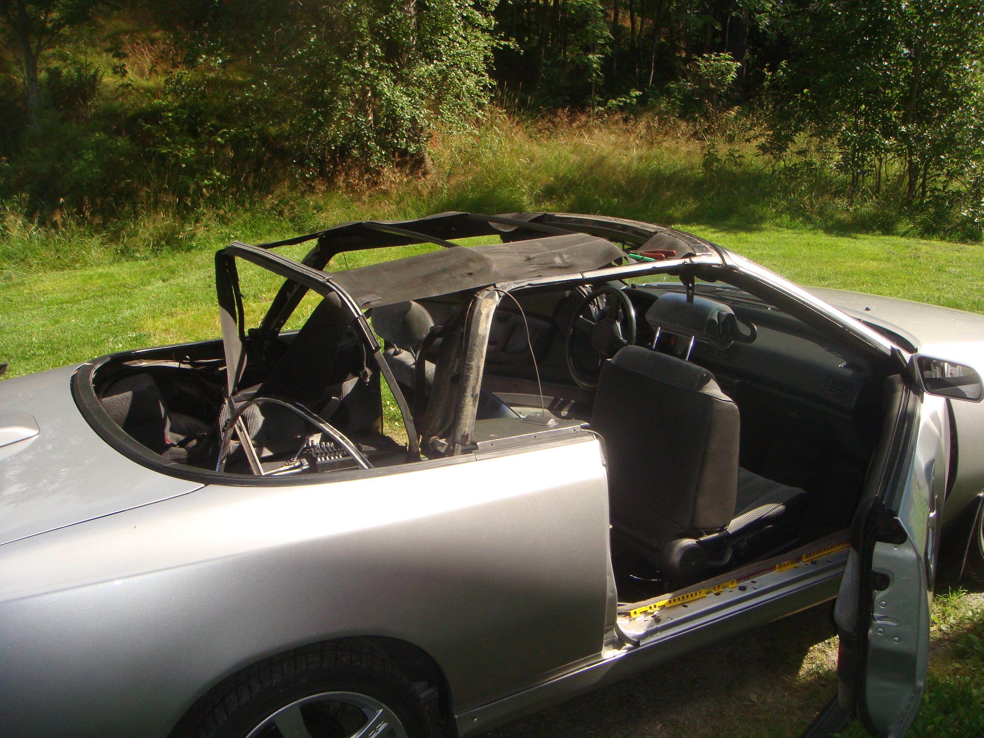 The second Celica with its new convertible top